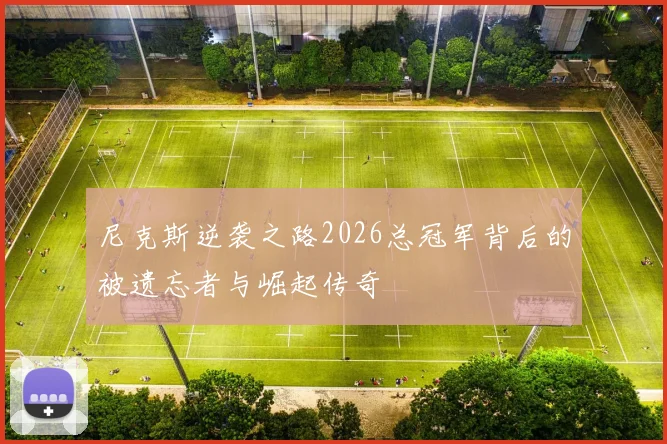 尼克斯逆袭之路2026总冠军背后的被遗忘者与崛起传奇